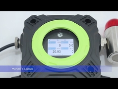 NENHUM do certificado à prova de explosões ex do DB IIC T6 Gb dos óxidos de nitrogênio NO2 detector de gás multi com bomba Suct