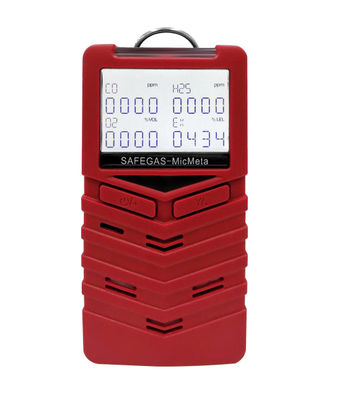 Portable Gas Detector with Diffusion Sampling H2S NH3 Simultaneous Detection IECEX ATEX Certified for Leather Factories