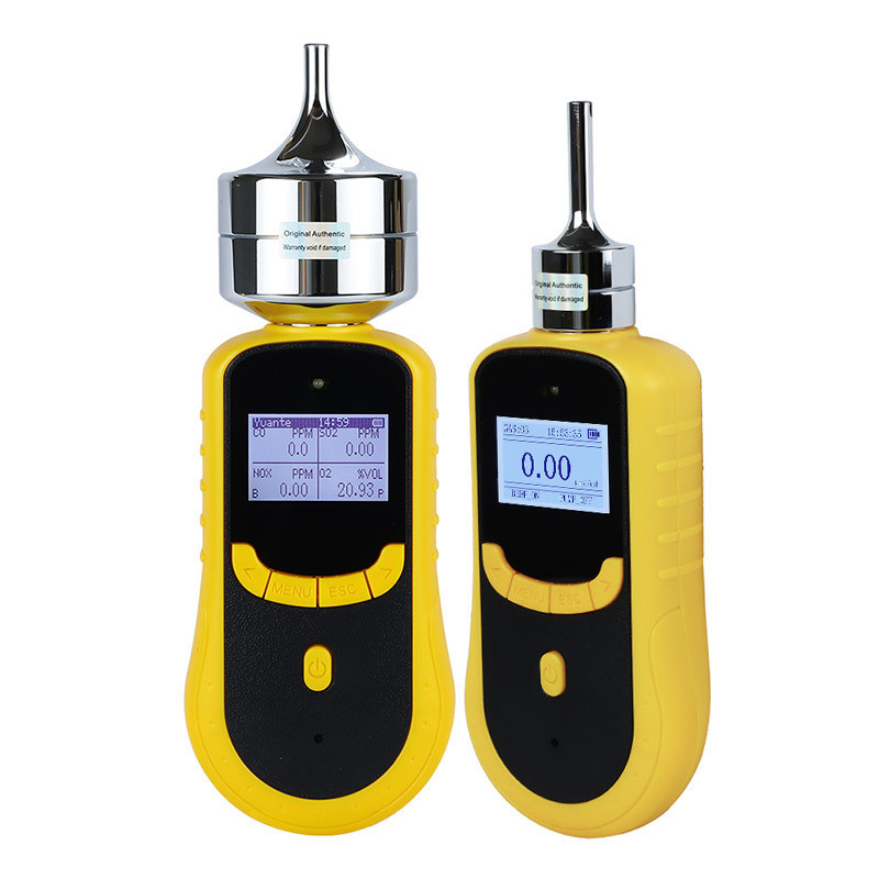 C2H4 Portable Ethylene Detector with 0-100ppm Range 0.1ppm Resolution and Sound/Light/Vibration Alarm
