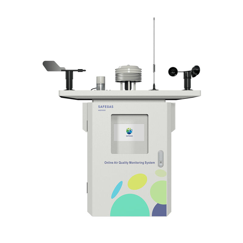 Ambient Air Quality Station with ppb Gas Detection, PM2.5/PM10 Measurement, and Weather Data Collection